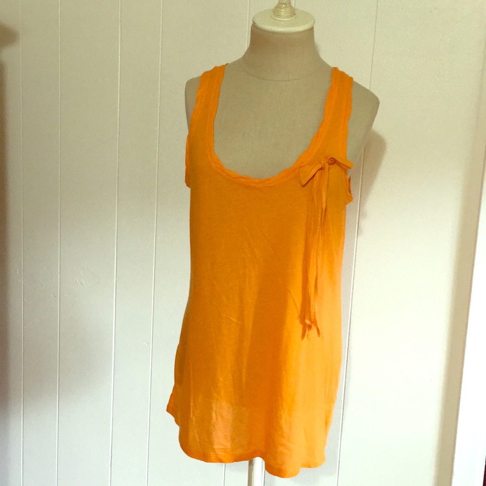 Cute orange tank